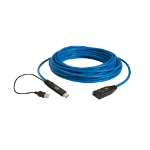 Icron 00-00351 USB cable 15 m USB 3.2 Gen 1 (3.1 Gen 1) USB A Black, Blue