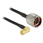 DeLOCK 0.3m, N/RP-SMA coaxial cable CFD200 Black