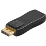 Microconnect DPHDMI cable gender changer Displayport HDMI Black