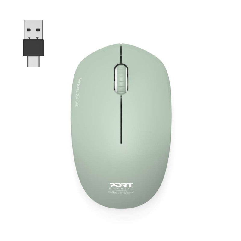 Port Designs 900543 mouse Office Ambidextrous RF Wireless Optical 1600 DPI