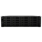 Synology RackStation RS2818RP+ NAS/storage server Rack (3U) Intel Atom® C3538 4 GB DDR4 Black