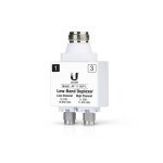 Ubiquiti AF-11-DUP-L fibre optic adapter 1 pc(s) Silver, White