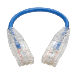 Tripp Lite N201-S8N-BL networking cable Blue 7.87" (0.2 m) Cat6 U/UTP (UTP)