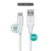 eSTUFF ES605170-BULK USB cable USB 2.0 1 m USB C USB A 60 W White