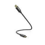 Hama 00201604 USB cable USB 2.0 0.2 m USB C Black