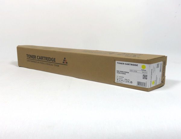 DATA DIRECT Ricoh MPC3003 MPC3004 IMC3000 IMC3500 Toner Yellow Chemical Compatible 841818 842256