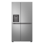 LG GSLC41PYPE side-by-side refrigerator Freestanding 638 L E Silver