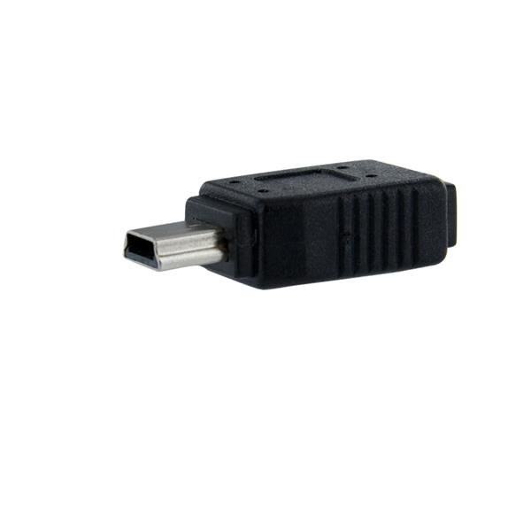 Image of StarTech.com Micro USB to Mini USB 2.0 Adapter F/M