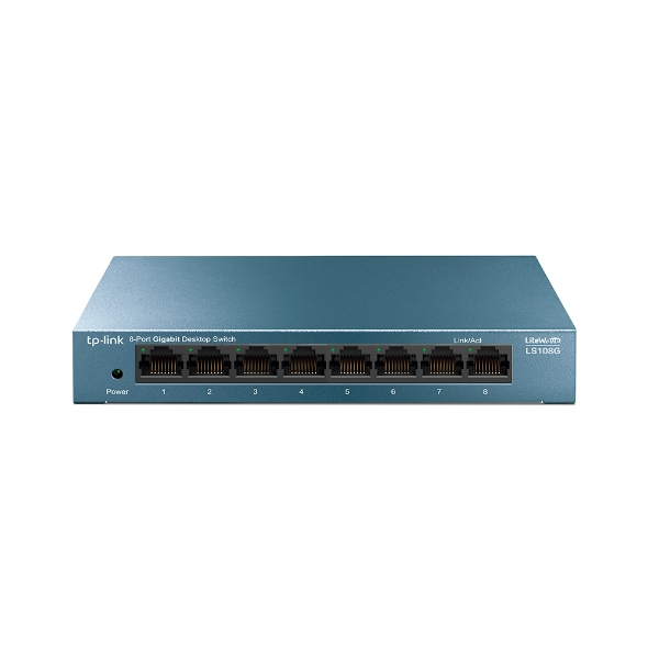 Image of TP-Link LS108G network switch Unmanaged Gigabit Ethernet...