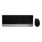 MediaRange MROS105 keyboard RF Wireless QWERTZ English Black, Silver
