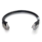 C2G 25ft Cat6 networking cable Black 300" (7.62 m) S/FTP (S-STP)