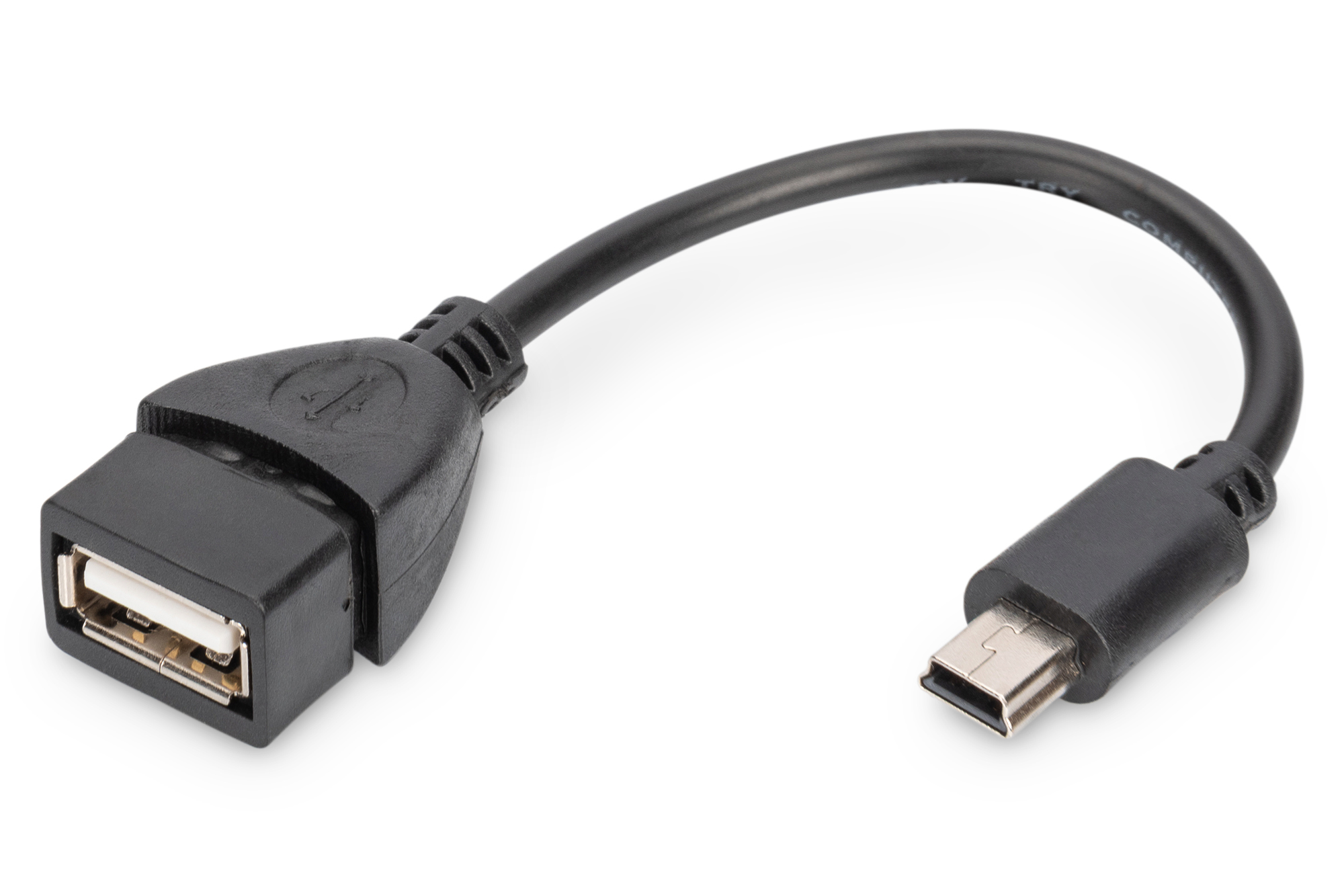 Photos - Cable (video, audio, USB) Digitus USB Adapter / Converter, OTG AK-300310-002-S 