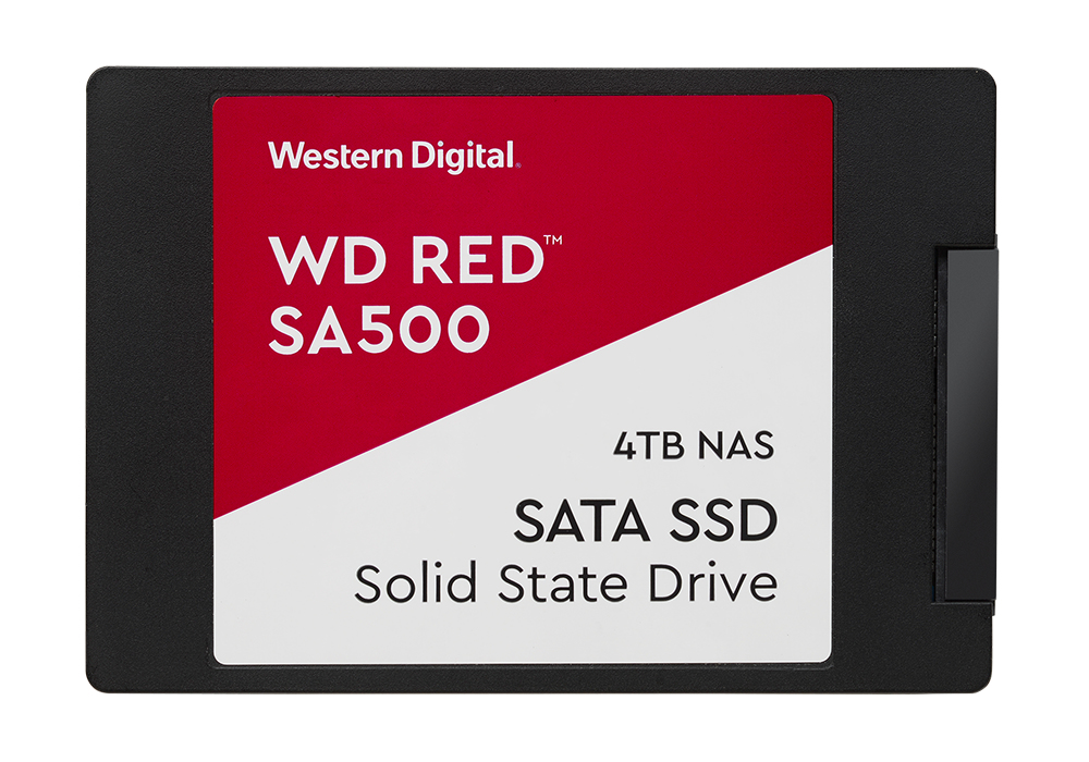 Image of Western Digital Red SA500 2.5" 4000 GB Serial ATA III 3D NAND