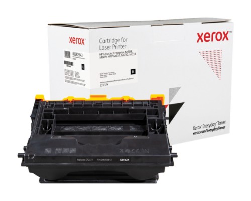 Xerox 006R03643 Toner cartridge, 25K pages (replaces HP 37X/CF237X) for HP M 631