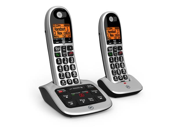 Image of British Telecom BT4600 DECT telephone Caller ID Black