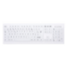 CHERRY AK-C8100F-FUS-W/FR Tastatur Medizinisch RF Wireless AZERTY Französisch Weiß