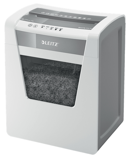 Image of Leitz IQ Office Cross paper shredder Cross shredding 55 dB 22.3 cm...