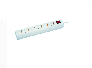 Microconnect GRU0063W power extension 3 m 6 AC outlet(s) Indoor White