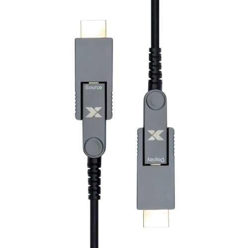 ProXtend HDMIDD2.0AOC-050 HDMI cable 50 m HDMI Type C (Mini) Black