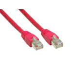 Alcasa Cat. 6 S/FTP, 5m networking cable Red Cat6 S/FTP (S-STP)