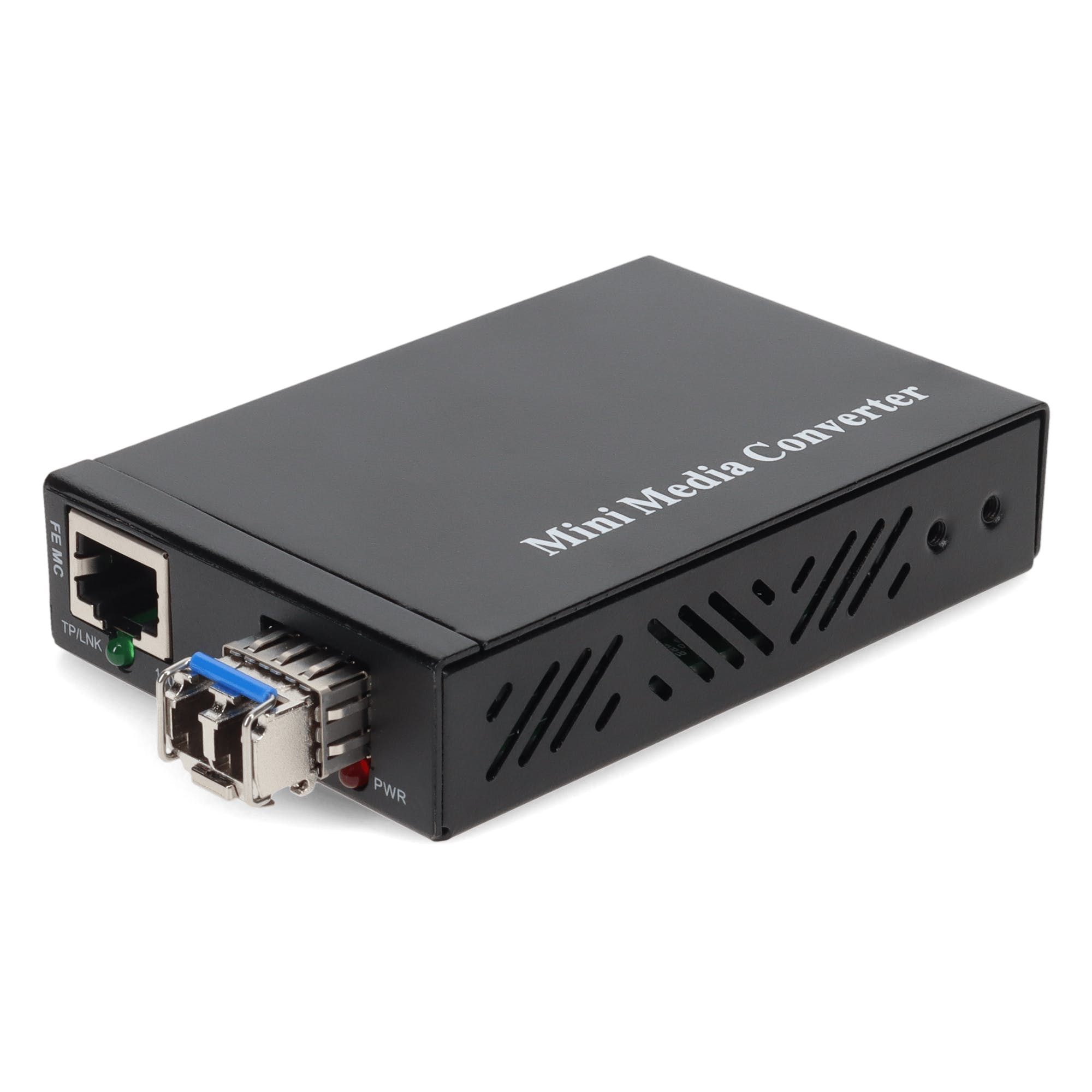 AddOn Networks ADD-FMCMN-LX-2LC network media converter 100 Mbit/s 1310 nm Single-mode Black