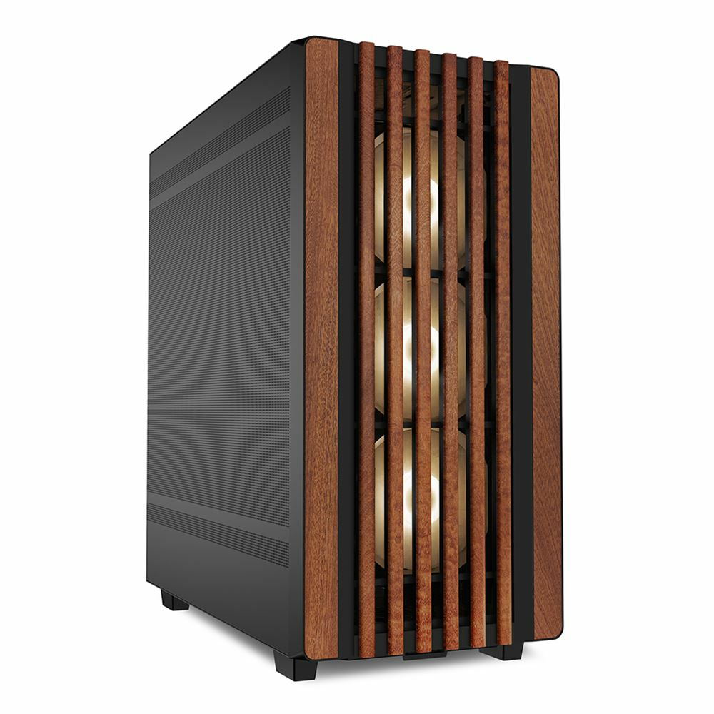 4044951040179 SHARKOON Gehuse Rebel C70M  RGB    ATX       1xMetall holz