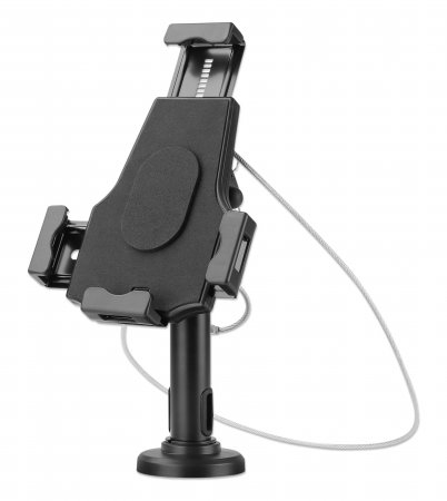 Image of Manhattan iPad & Tablet Desk Stand, Lockable, Wall Mountable,...