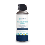 Platinet Gas/Air Duster, 400ml Can, Trigger Nozzle, Gently Remove Dust and Debris from sensitive electronics such as keyboards/laptops, contains no CFC, FCKW or CKW