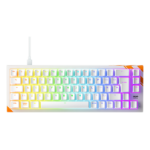 CHERRY K5 PRO TMR COMPACT keyboard Gaming USB QWERTY UK English Orange, White