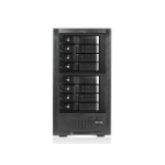 iStarUSA JAGE6BT8MSBK-DE disk array Tower Black