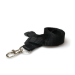 Digital ID 20mm Recycled Black Lanyards with Flat Breakaway and Metal Trigger Clip (Pack of 100)