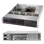Supermicro SYS-2029P-C1RT server barebone Intel C622 LGA 3647 (Socket P) Rack (2U) Black