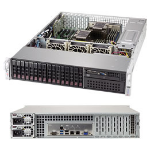 Supermicro SYS-2029P-C1R server barebone Intel® C621 LGA 3647 (Socket P) Rack (2U) Black