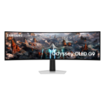 Samsung G93SC computer monitor 124.5 cm (49") 5120 x 1440 pixels Dual QHD OLED Silver