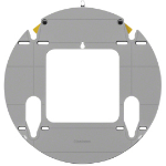 Steelcase STPM1WALLMT TV mount/stand 127 cm (50") Grey