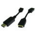 Cables Direct HDHDPORT-005CAB video cable adapter 0.15 m DisplayPort HDMI Black