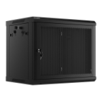 Lanberg WF01-6409-23B rack cabinet 9U Wall mounted rack Black