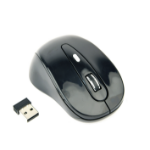 Gembird 6-button wireless optical mouse, black