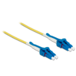 DeLOCK 85084 InfiniBand en Glasvezelkabel 2 m LC Geel