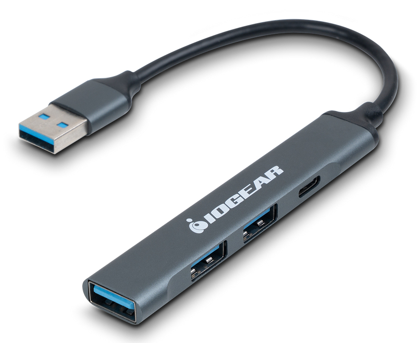 Image of iogear GUH304C interface hub USB 3.2 Gen 1 (3.1 Gen 1) Type-A 5000 Mbi