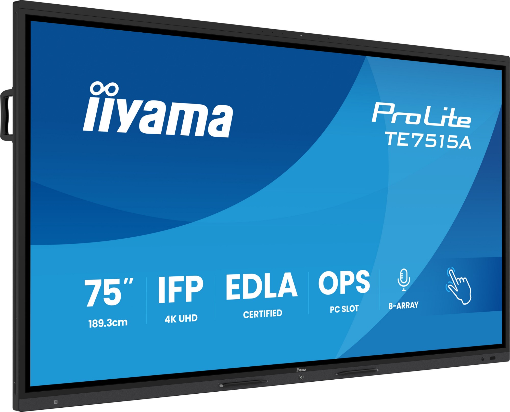 iiyama 75" 4K UHD Google EDLA Certified IFP Interactive Display – Where Design Meets Performance