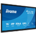 iiyama TE7515A-B1AG visualizzatore di messaggi Pannello piatto interattivo 190,5 cm (75") Wi-Fi 550 cd/m² 4K Ultra HD Nero Touch screen Processore integrato Android