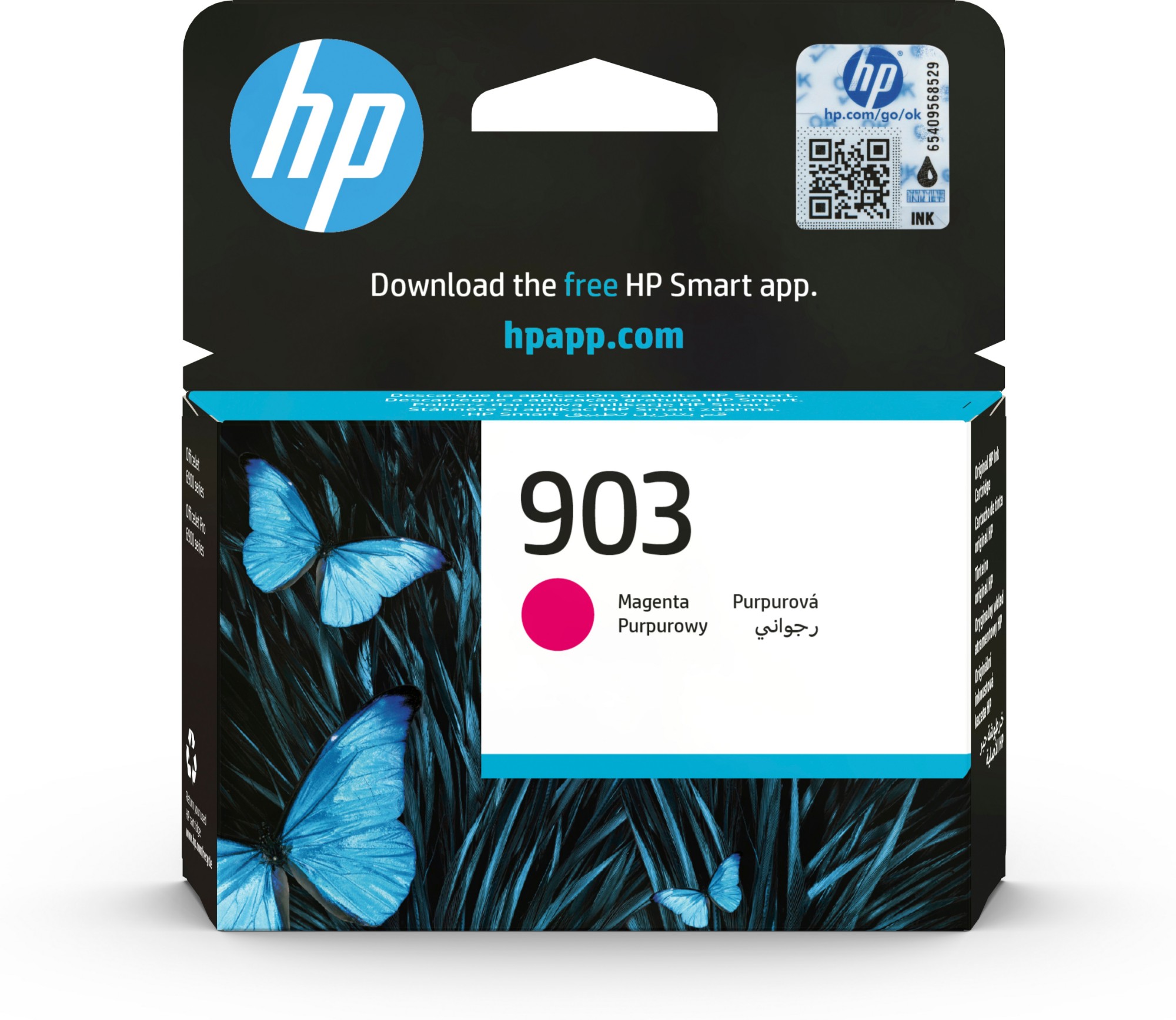 HP 903 Magenta Ink Cartridge T6L91AE