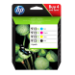 HP 912XL 4-pack Black/Cyan/Magenta/Yellow Original Ink Cartridges cartucho de tinta 4 pieza(s) Alto rendimiento (XL) Negro, Cian, Magenta, Amarillo