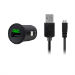 Belkin F8M127CW03 cargador de dispositivo móvil Teléfono móvil Negro Encendedor de cigarrillos, USB Auto, Interior