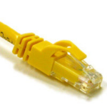 C2G 3ft Cat6 550MHz Snagless Crossover Cable Yellow networking cable 35.4" (0.9 m)