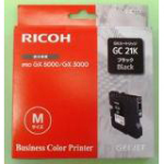Ricoh 405532/GC-21K Gel cartridge black, 1.5K pages ISO/IEC 19752 for Ricoh Aficio GX 2500/3000/5050/7000