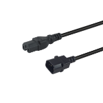 Equip 112171 power cable Black 3 m C14 coupler C15 coupler