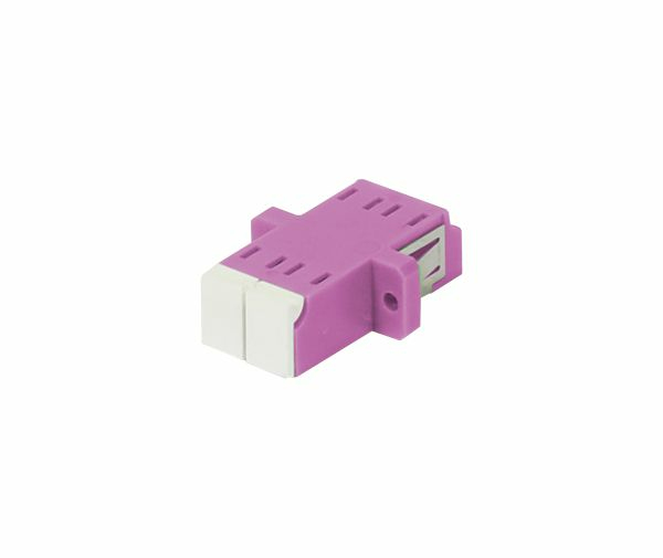EU Product - LWL Kupplung LC-Buchse/LC-Buchse 50 62.5/125u Multimode OM4 erika-violett duplex - Multimode fiber - duplex thumbnail