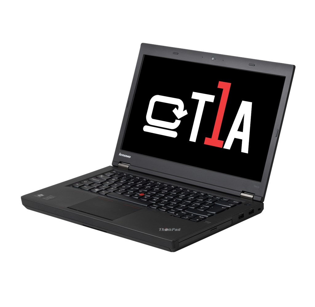 T1A Lenovo ThinkPad T440p Refurbished DDR3L-SDRAM Notebook 35.6 cm (14") 1600 x 900 pixels 4th gen Intel® Core™ i5 4 GB 500 GB HDD Windows 10 Pro Black